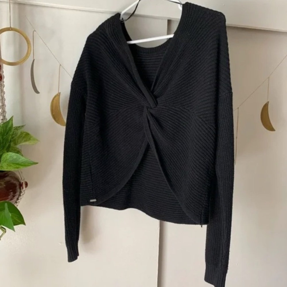 Black sweater